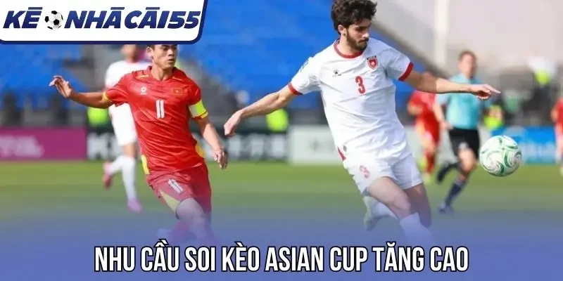 Nhu cầu soi kèo Asian Cup tăng cao