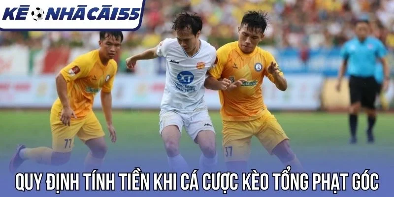 Quy định tính tiền khi cá cược kèo tổng phạt góc