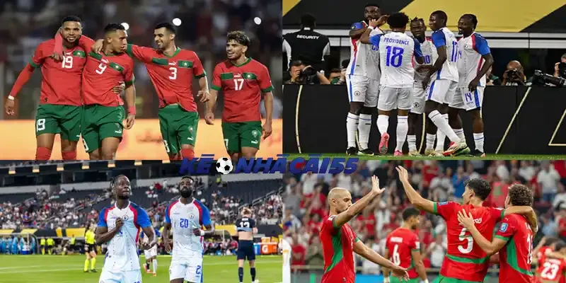 Cập nhật danh sách cầu thủ ra sân của hai đội Maroc và Haiti