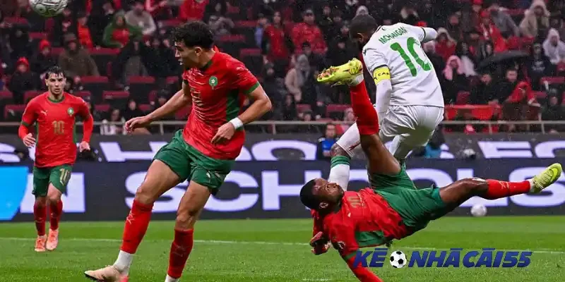 Danh sách cầu thủ ra sân của đội bóng Scotland và Maroc