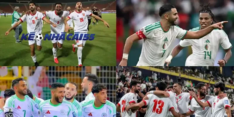 Đội hình dự kiến và sơ đồ của Jordan vs Algérie