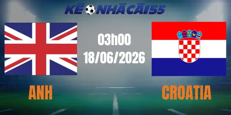 Kèo Nhà Cái Anh Vs Croatia – Bảng L World Cup 03h00 18/06/2026
