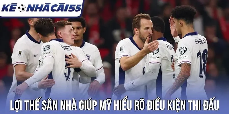 Lợi thế sân nhà giúp Mỹ hiểu rõ điều kiện thi đấu