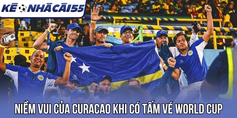 Niềm vui của Curacao khi có tấm vé World Cup